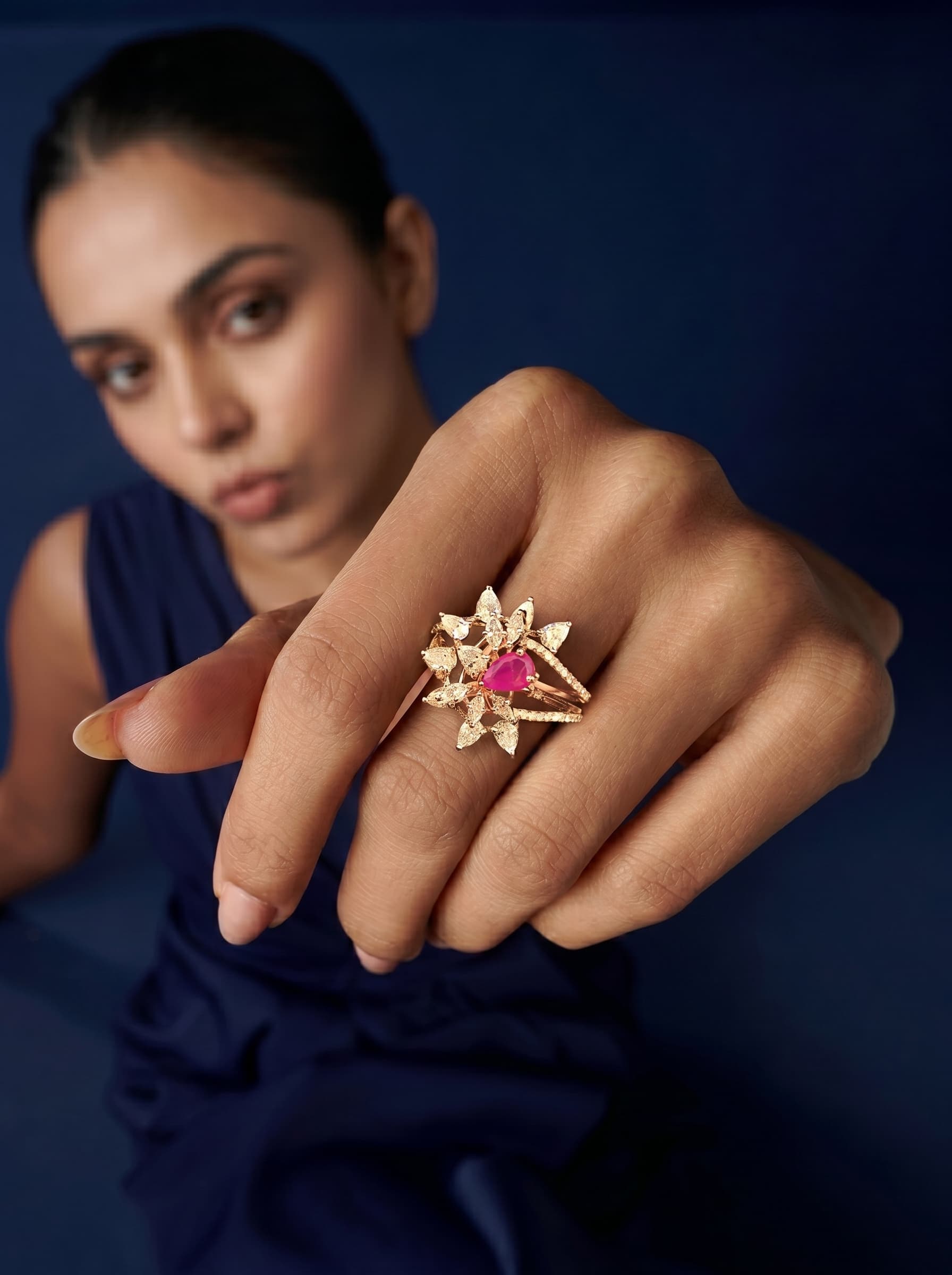 Ring with Model
